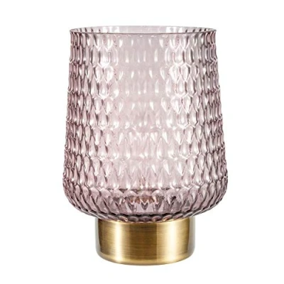 Imagen de Pauleen Sparkling Glamour 48135 luminaria de sobremesa portátil, lámpara, Cable y con Pilas, Temporizador 6 h, Gris, Vidrio/Metal, 0.8 W
