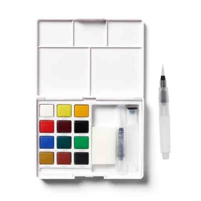 Imagen de KOI Watercolors Field Box Set of 12 Colors