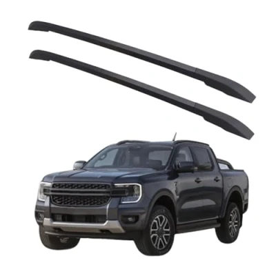 Imagen de WYXFCBF 2 Piezas Baca Coche para Ford Ranger 2023 2024, Aluminio Portaequipajes Bacas Techo Barras Transversales, Accesorios