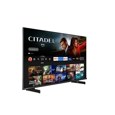 Imagen de Toshiba QF5D 55&#039;&#039; Smart Fire TV 109.2 cm (QLED, 4K Ultra HD, HDR10, Prime Video, Netflix, Control de Voz Alexa, DVB T2, HDMI 2.1, Bluetooth, AirPlay), Negro