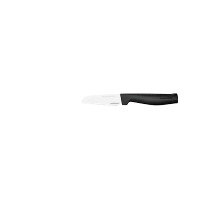 Imagen de Fiskars Cuchillo pelador, Elegantes Design, Hoja recta, Longitud total: 20,8 cm, Acero inoxidable/Plástico, Hard Edge, 1051777