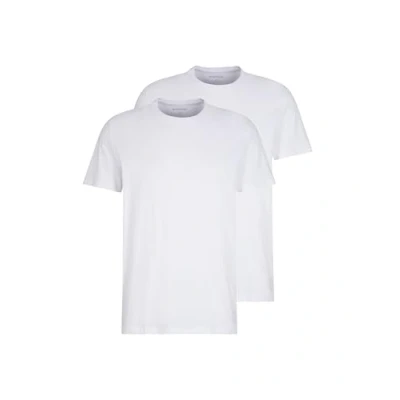 Imagen de TOM TAILOR Hombre Camiseta básica en paquete doble 1008638, 20000 White, L