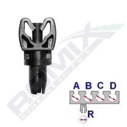 Imagen de ROMIX C60559 Grapa PEUGEOT: 307 SW, Hatchback, 206 CITROËN: C4 I Coupé, Saxo Hatchback