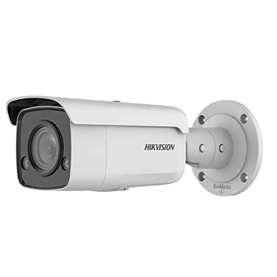 Imagen de Hikvision Cámara IP PoE para Exteriores Bullet 4MP 4mm ColorVu AcuSense White Led Deep Learning DS 2CD2T47G2 L(4mm)
