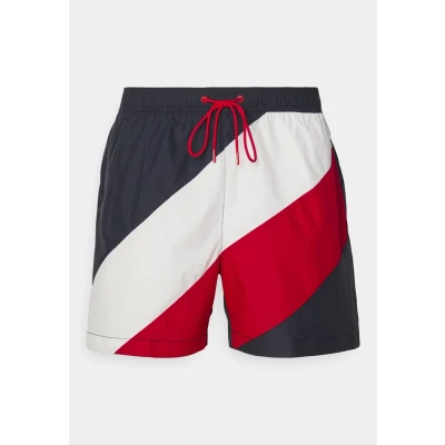 Imagen de Tommy Hilfiger Global Stripe Medium Drawstring Bañador, Hombre, Talla: Small, Desert sky