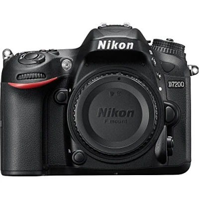 Imagen de Nikon D7200 Cuerpo de la Cámara SLR 24,2 MP CMOS 6000 x 4000 Pixeles Negro Digital (24,2 MP, Pixeles, CMOS, Full HD, 675 g, Negro)