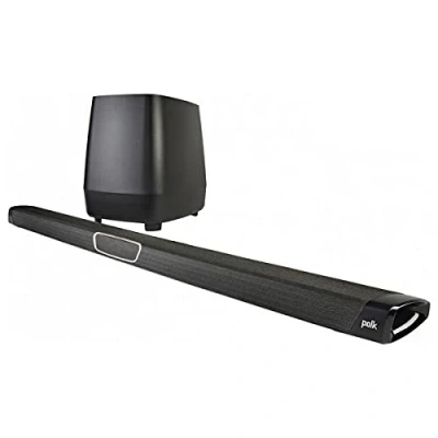 Imagen de Polk Audio MagniFi MAX Altavoz soundbar 340 W Negro Barra de Sonido (No se Incluye, W, DTS,Dolby Digital 5.1, 180 1,91 cm (0.75&quot;), cm)