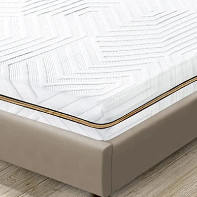 Imagen de BedStory Topper de Espuma viscoelástica 7,5 cm, cubrecolchón en 4 Fusion (Gel+bambú+té Verde+Cobre), Protector colchón con Funda Lavable, cómodo para colchones, Cama o sofá