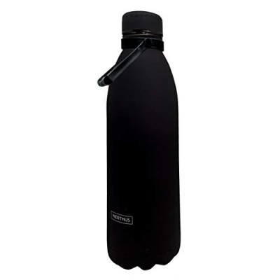 Imagen de Nerthus FIH 622 Termo Doble Pared para Frios y Calientes Diseño Negra 1500 ml Libre de Bpa, Tapon Hermético, Acero Inoxidable 18/40, Negro