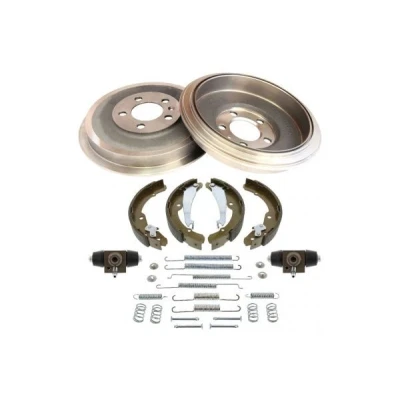 Imagen de MAPCO 35707/3 Kit frenos, disco de tambor Eje trasero con accesorios SKODA: Octavia I Hatchback