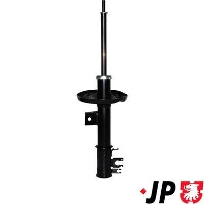 Imagen de JP GROUP 1542104770 amortiguador Eje delantero, izquierda Presión de gas Bitubular Columna Espiga arriba FORD: KA Hatchback