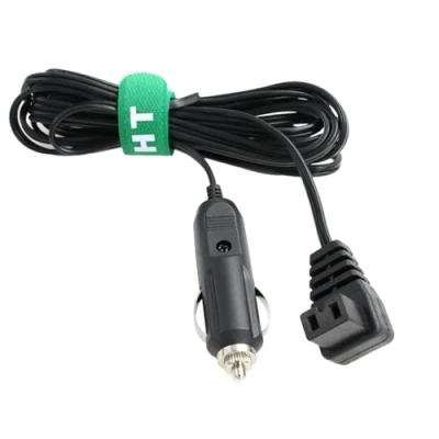 Imagen de HangTon Cable de alimentación para Automóvil Coche Nevera Congelador Alpicool Bodega Dometic Mobicool Iceco 12/24V 23A DC 3m
