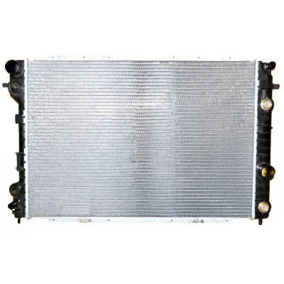 Imagen de NRF EASY FIT 53104 Radiador, refrigeración del motor Aluminio 653 458 40 con piezas de montaje Aletas soldadas OPEL: Omega B Berlina