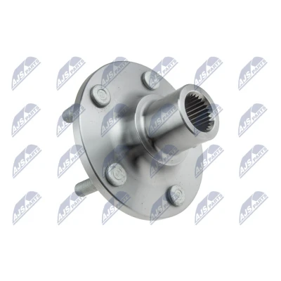 Imagen de NTY KLP FR 044P Buje de rueda con perno sujeción Eje delantero, izquierda, derecha, derecha FORD: Grand C Max, FOCUS 3