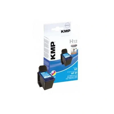 Imagen de Kmp H12 Ink Cartridge Color Compatible With Hp C 6657 Ae