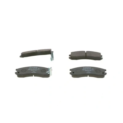 Imagen de BOSCH 0 986 493 790 Juego de pastillas freno Low Metallic con avisador acústico desgaste FORD USA: PROBE 1, MAZDA: 626 III Hatchback