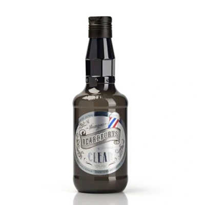 Imagen de Beardburys Clear, Champú para Cabello Graso, Limpieza Profunda, Reduce la grasa y el Sebo, Ideal Uso Diario, sin Parabenos 330 ml