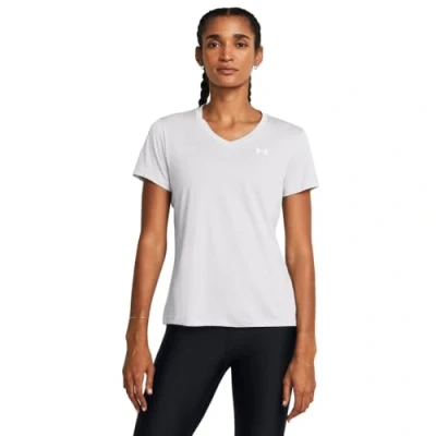 Imagen de Under Armour TECH Twist Camiseta básica, Mujer, Talla: XXL, Halo gray white