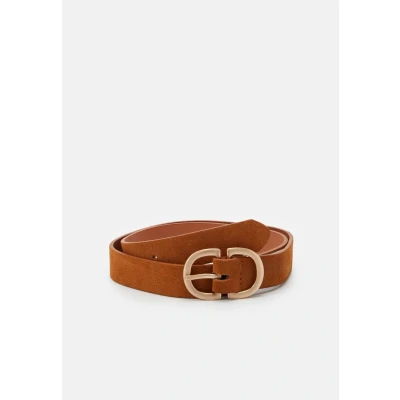 Imagen de Pieces Pcjuva Jbelt Cinturón cognac/goldcoloured, Mujer, Talla: 85, Cognac/gold coloured
