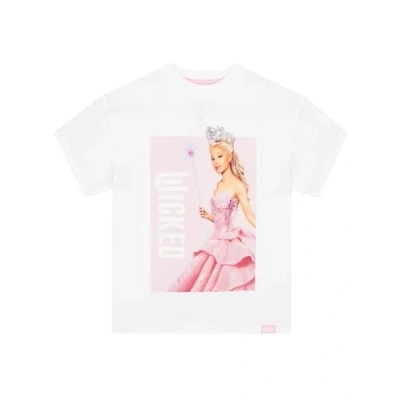 Imagen de Wicked Camiseta Jersey Niña Algodón Ropa Glinda Blanco 12 13 años