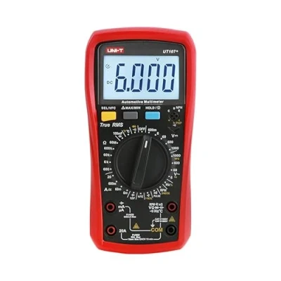 Imagen de UNI T UT107+ Automobile Multimeter High Precision True RMS Automatic Range Actual Value Digital Multimeter.