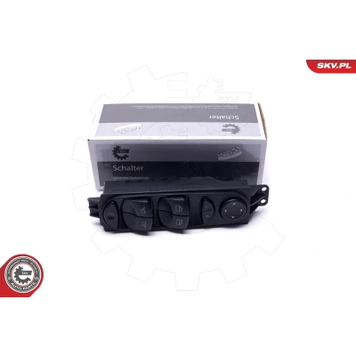 Imagen de ESEN SKV 37SKV198 Interruptor, elevalunas lado del conductor, delante MERCEDES BENZ: Sprinter 3.5 T Furgón, 3 Bus