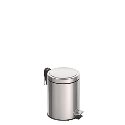 Imagen de Tramontina cubo de acero inoxidable con Pedal Brasil 5 L acabado pulido y plastico interno