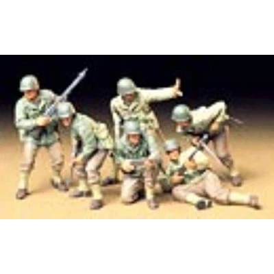 Imagen de Tamiya INF US Army Assault WWII 1/35 Kits de construcción Modelos Figuras, Color Gris (T2M 35192)