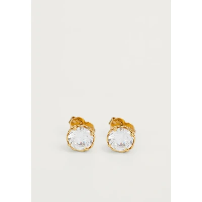 Imagen de kate spade new york THAT Sparkle Round Earrings Pendientes clear/goldcoloured, Mujer, Talla: One Size, Clear/gold coloured