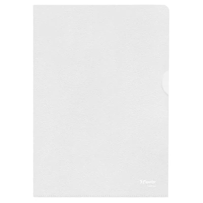 Imagen de Esselte Leitz Standard Plus 54850 Fundas plásticas archivadoras (A5, PP, granulado, 100 unidades), transparente
