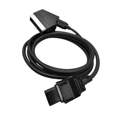 Imagen de Link e : cable de conexión peritel scart rgb audio/video para la consola juegos Nintendo NES