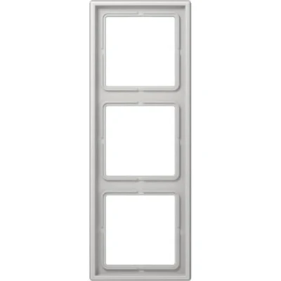 Imagen de JUNG LS982LG Macro, Duroplástico, Resistente al Rayado, Brillante Gris Claro, Doble, 81 X 152mm
