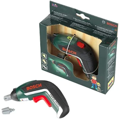 Imagen de Theo Klein 8300 Destornillador eléctrico Ixolino, a Pilas con luz y Sonido, Accesorios Intercambiables, Medidas 12.5 cm x 4 9 cm, Juguete para niños Partir de 3 años