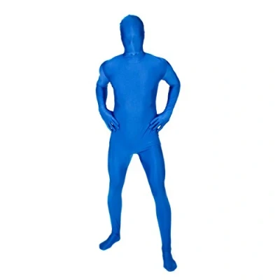 Imagen de Morphsuits Disfraz de segunda piel (pegado al cuerpo) , Azul, talla L (MSBLL)