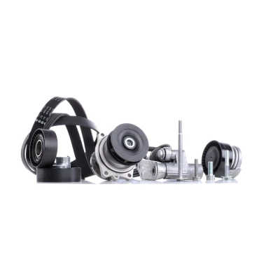 Imagen de INA 529 0053 30 bomba de agua + kit correa poli V con Revisar/sustituir poleas libres del alternador BMW: 3 Coupé, X5, 5 Touring