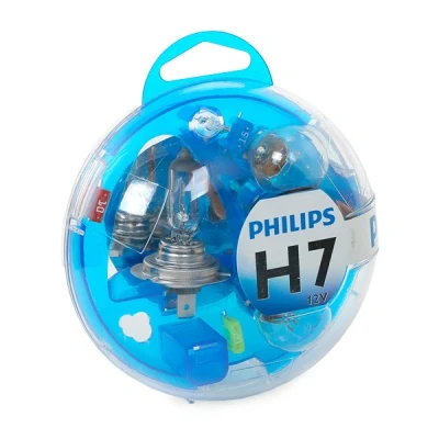 Imagen de PHILIPS 55719EBKM Lámpara, faro de carretera H7 12V 55W PX26d 4000K Halógena VOLKSWAGEN: GOLF 6, FORD: Focus 2, RENAULT: Clio 4