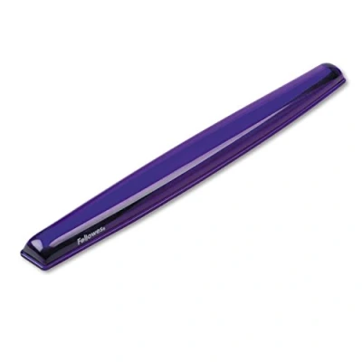 Imagen de Fellowes Gel Crystals Reposamuñecas para teclado, violeta