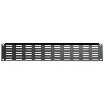 Imagen de Adam Hall 19&quot; Parts 87222 VH Panel de Aireación en U 2 con Ranuras horizontales