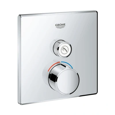 Imagen de Grohe 29147000 SmartControl empotrado mezclador cuadrado con 1 salida