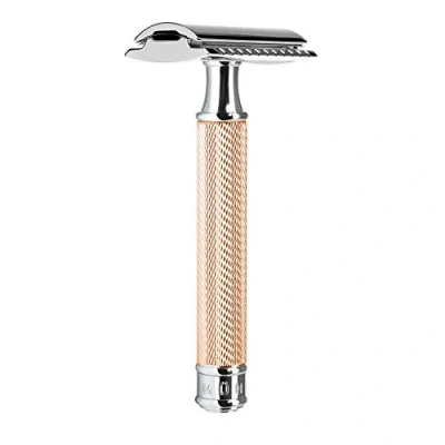Imagen de Rasoir de sûreté avec peigne fermé, Muhle R89 en Or Rose