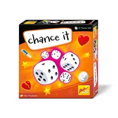 Imagen de Zoch Heart,Stars Chance it Dados para 3 a 6 Jugadores El Juego de Disparos Todos los Que Les Gusta Correr un Riesgo, Partir 10 años, Color weiß (601105167)