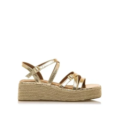 Imagen de mtng Dalina Sandalias con plataforma, Mujer, Talla: 37, Turna sand Pu