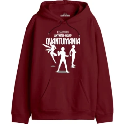 Imagen de Marvel Meantmmsw020 Sudadera con Capucha, Granate, L para Hombre