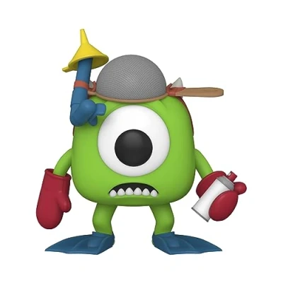 Imagen de Funko Pop! Disney Pixar: Monsters Inc 20th Mike Wazowski with Mitts Monstruos, S.A Figura de Vinilo Coleccionable Idea Regalo Mercancia Oficial Juguetes para Niños y Adultos