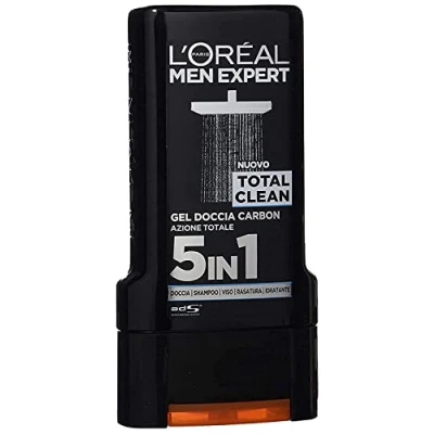 Imagen de Men expert gel de ducha 300 ml. Pure carbon clean 5 en 1.