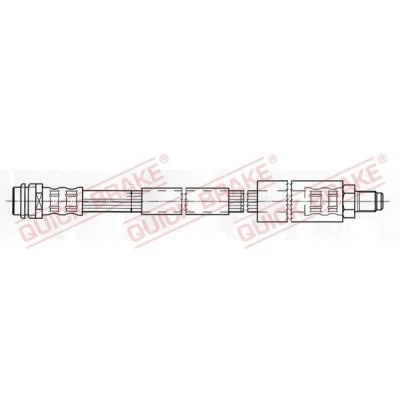 Imagen de Tubo flexible de frenos QUICK BRAKE 32.407