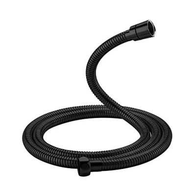 Imagen de GRIFEMA G851B 18 Flexo de ducha, 1.8 m, Acero, Negro [Exclusivo en Amazon]