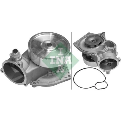 Imagen de INA 538 0193 10 Bomba de agua con polea para accionamiento correa poli V BMW: X5, X6, 7
