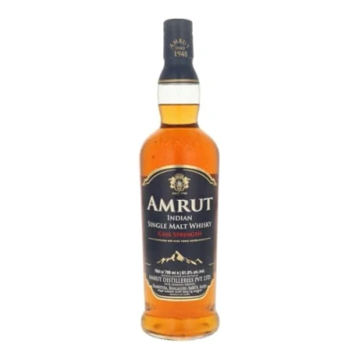 Imagen de Amrut Indian Single Malt Whisky CASK STRENGTH 61,8% Vol. 0,7l in Tinbox