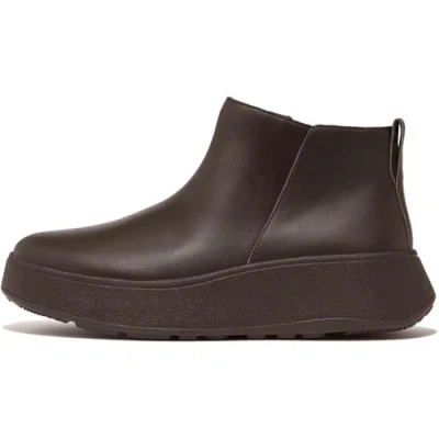 Imagen de Fitflop Botines de Cuero F Mode, Botas Cortas al Tobillo Mujer, Chocolate Brown, 37 EU